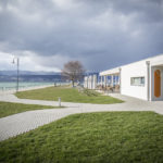 banquets restaurant au bord du lac de neuchatel a portalban fribourg terrasse